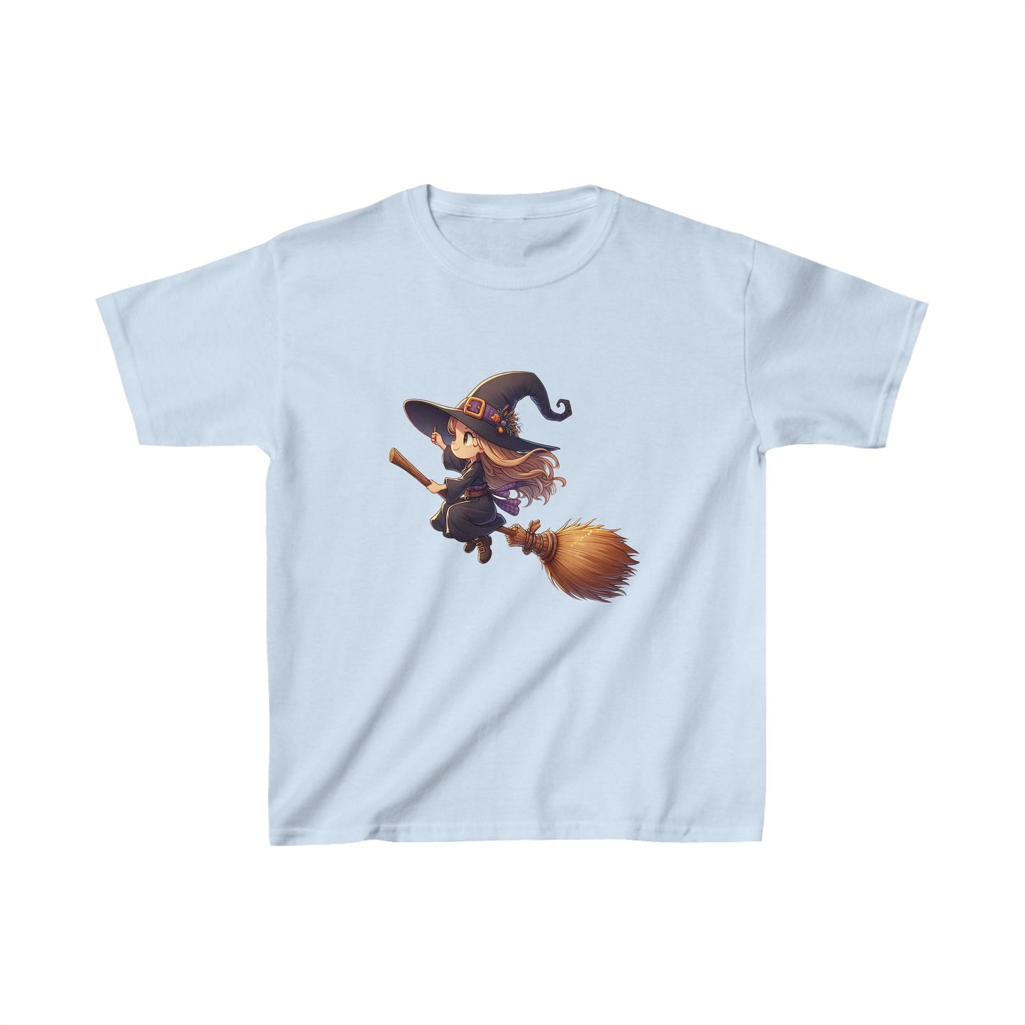 Flying Witch | Kids Heavy Cotton™ Tee