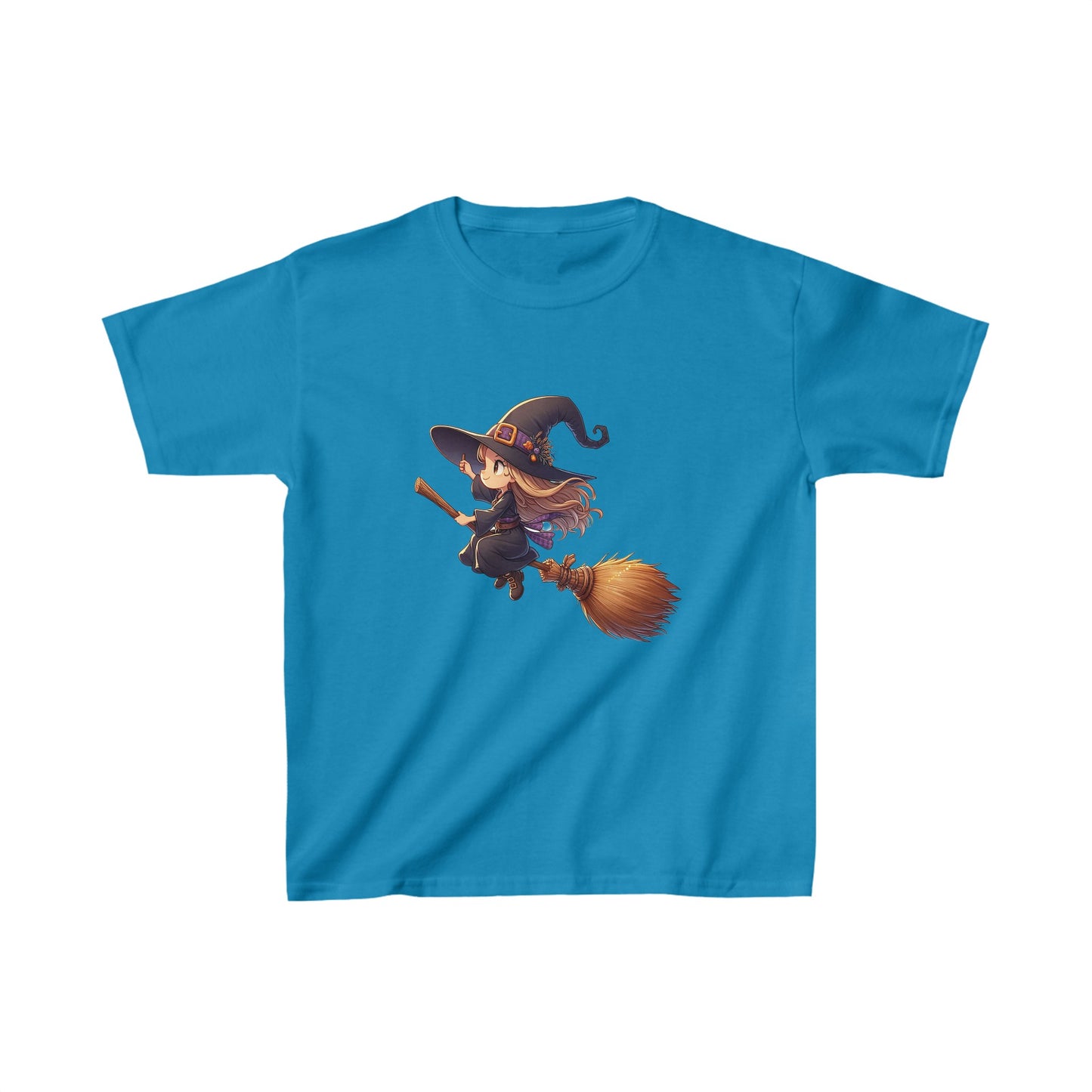 Flying Witch | Kids Heavy Cotton™ Tee