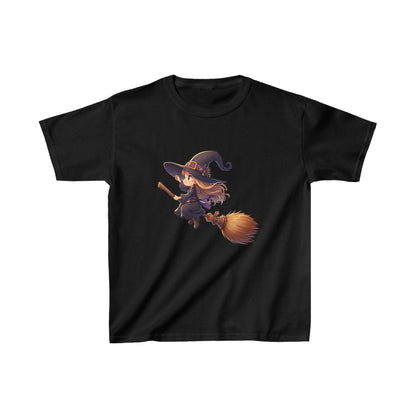 Flying Witch | Kids Heavy Cotton™ Tee