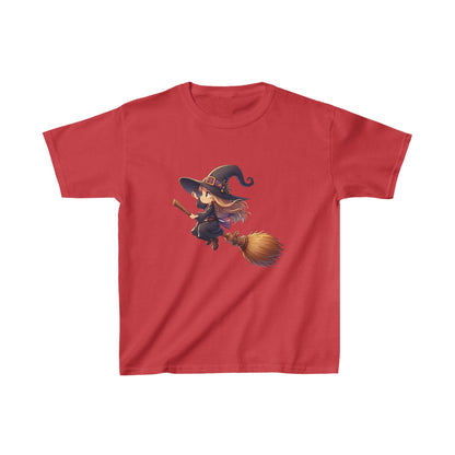 Flying Witch | Kids Heavy Cotton™ Tee