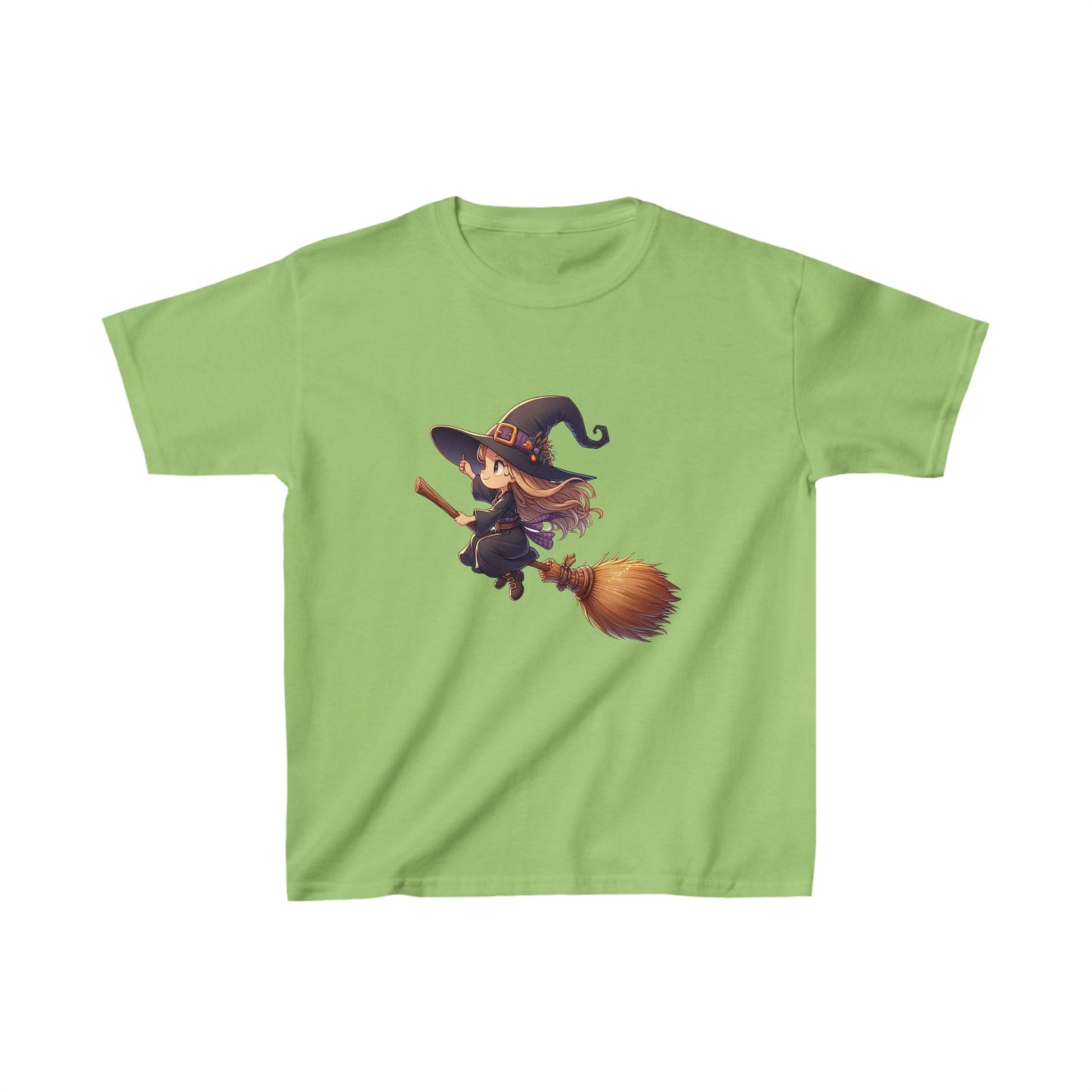 Flying Witch | Kids Heavy Cotton™ Tee