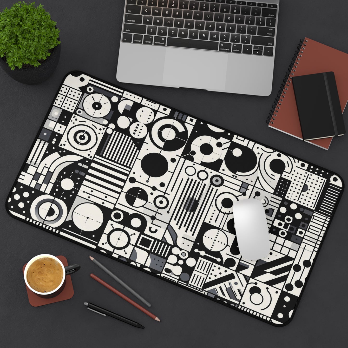 Abstract Shapes | Desk Mat