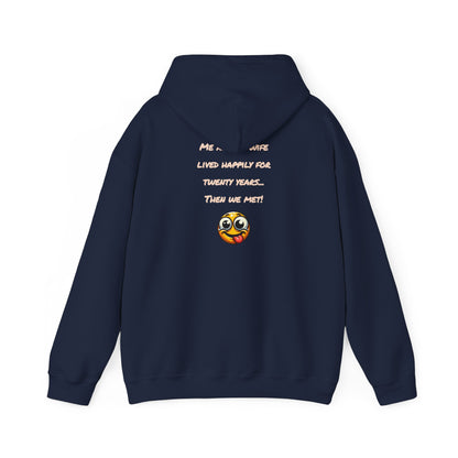 Then We Met | Funny Quote | Unisex Heavy Blend™ Hooded Sweatshirt