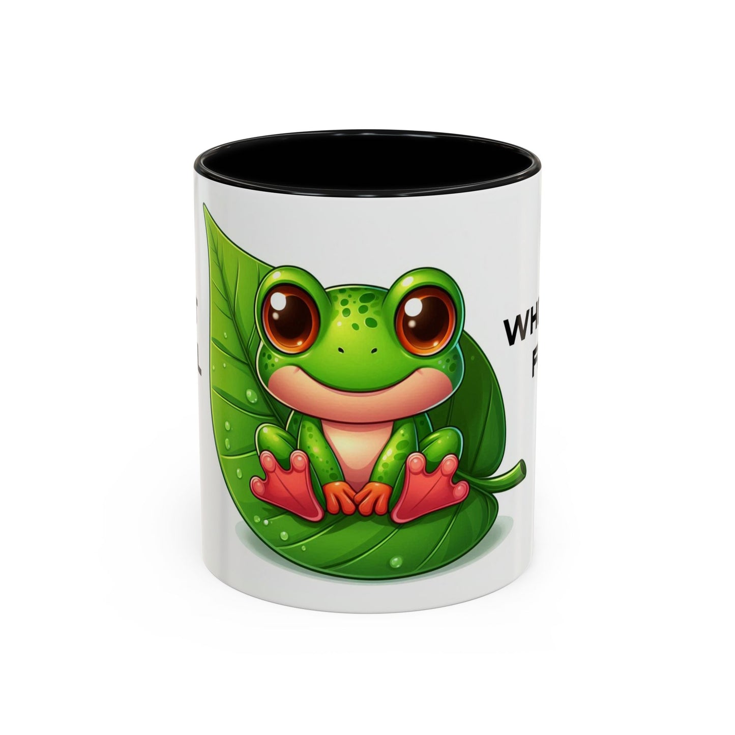 Just A Girl Who Loves Frogs | Accent Coffee Mug (11, 15oz)