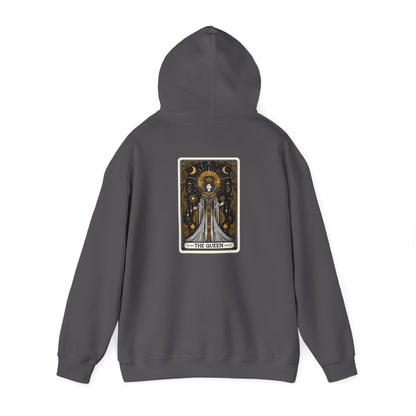 La Reine | Carte de Tarot | Sweat à capuche unisexe Heavy Blend™