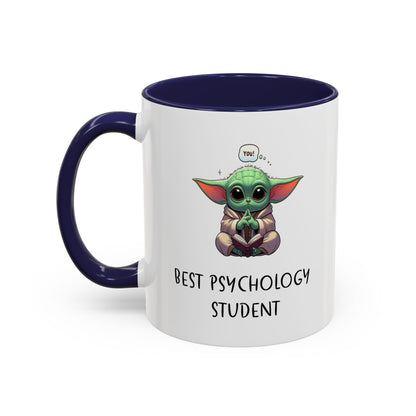 Best Psychology Student | Accent Coffee Mug (11, 15oz)