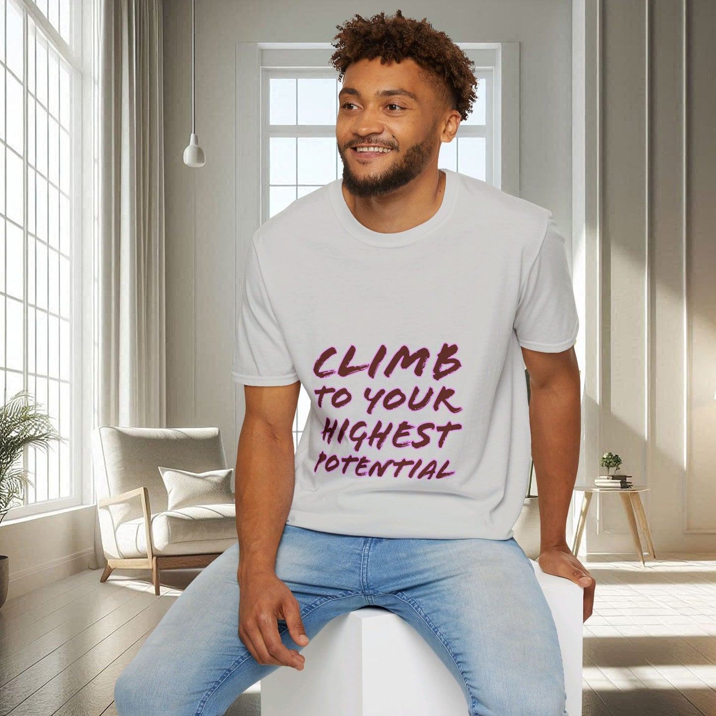 Climb To Your Highest Potential | Unisex Soft T-shirt