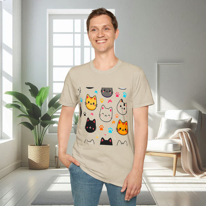 Cute Cats  | Unisex Soft T-shirt