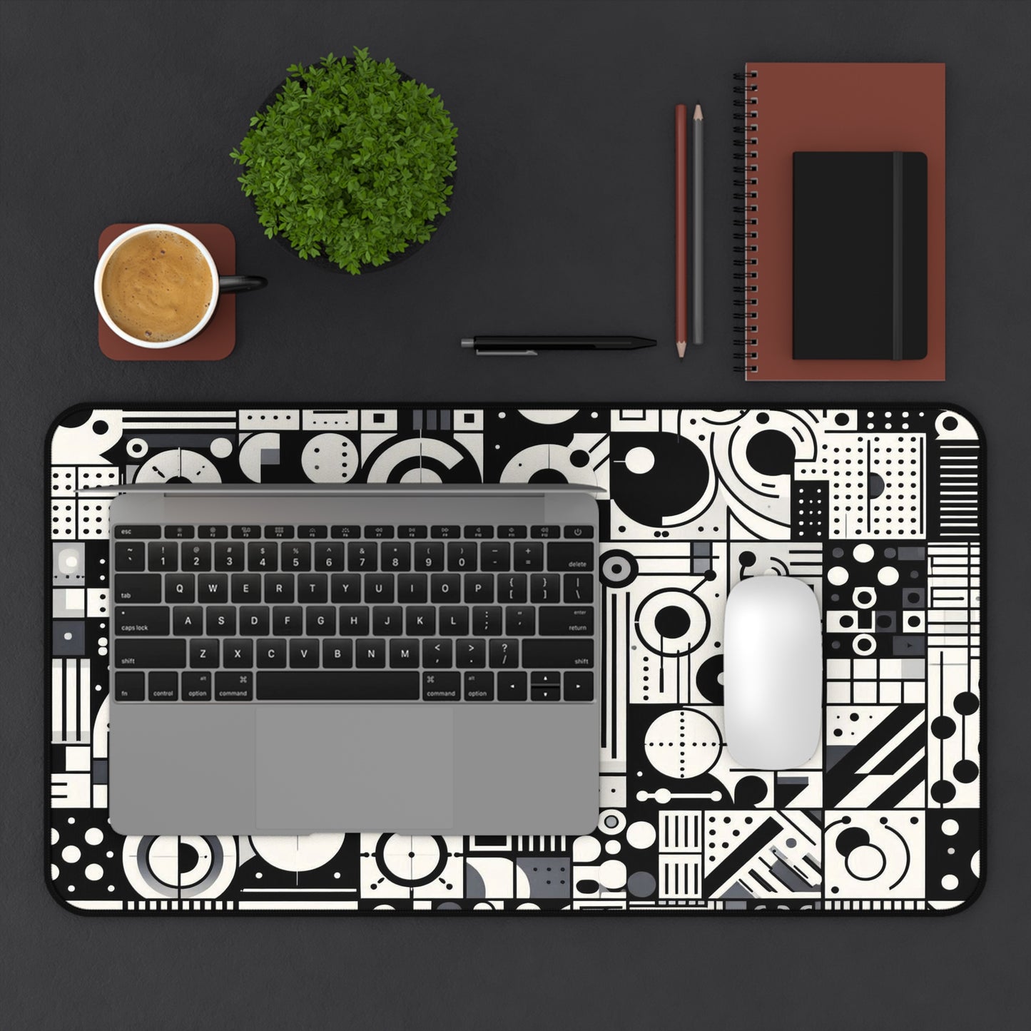 Abstract Shapes | Desk Mat