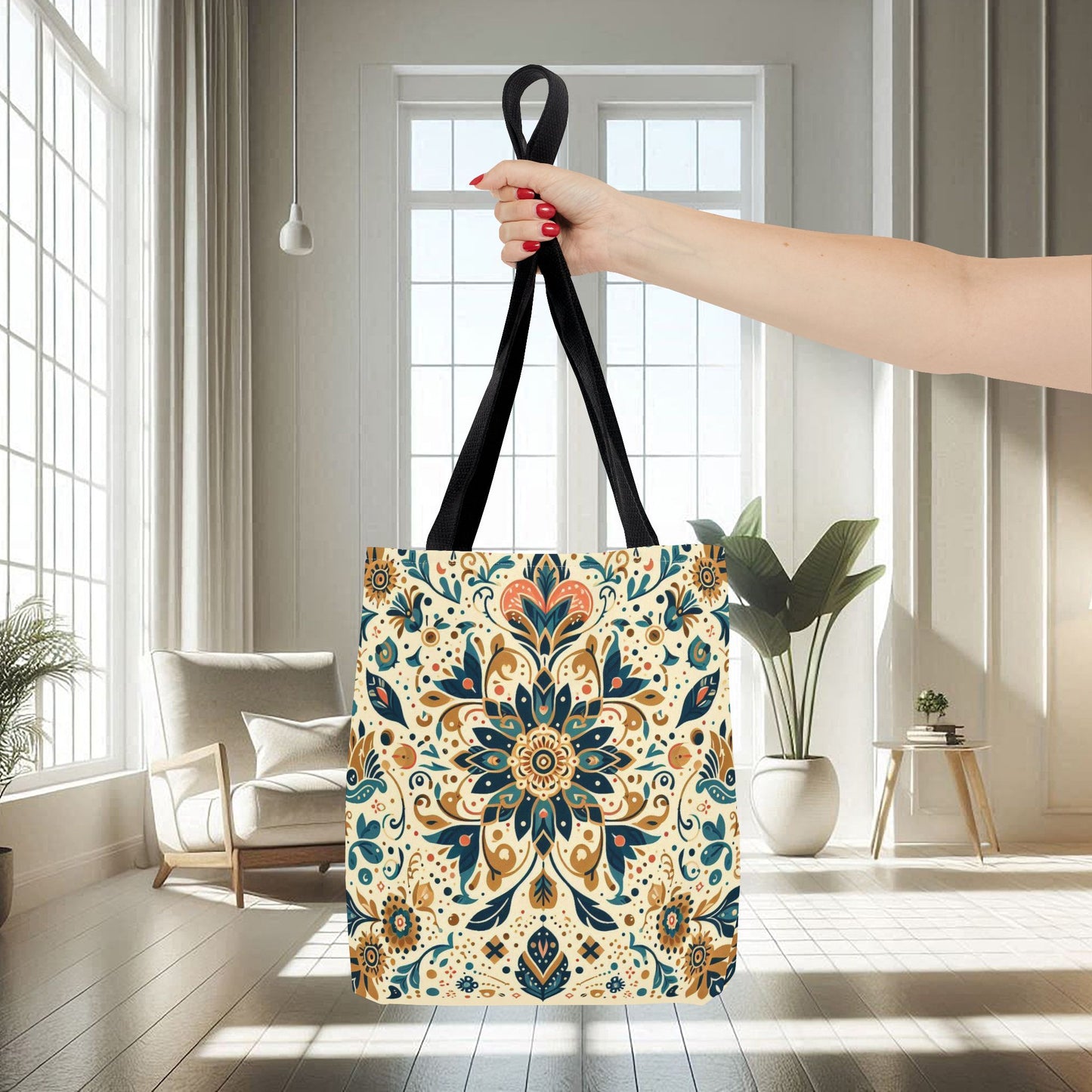 Boho Geometric Pattern | Tote Bag