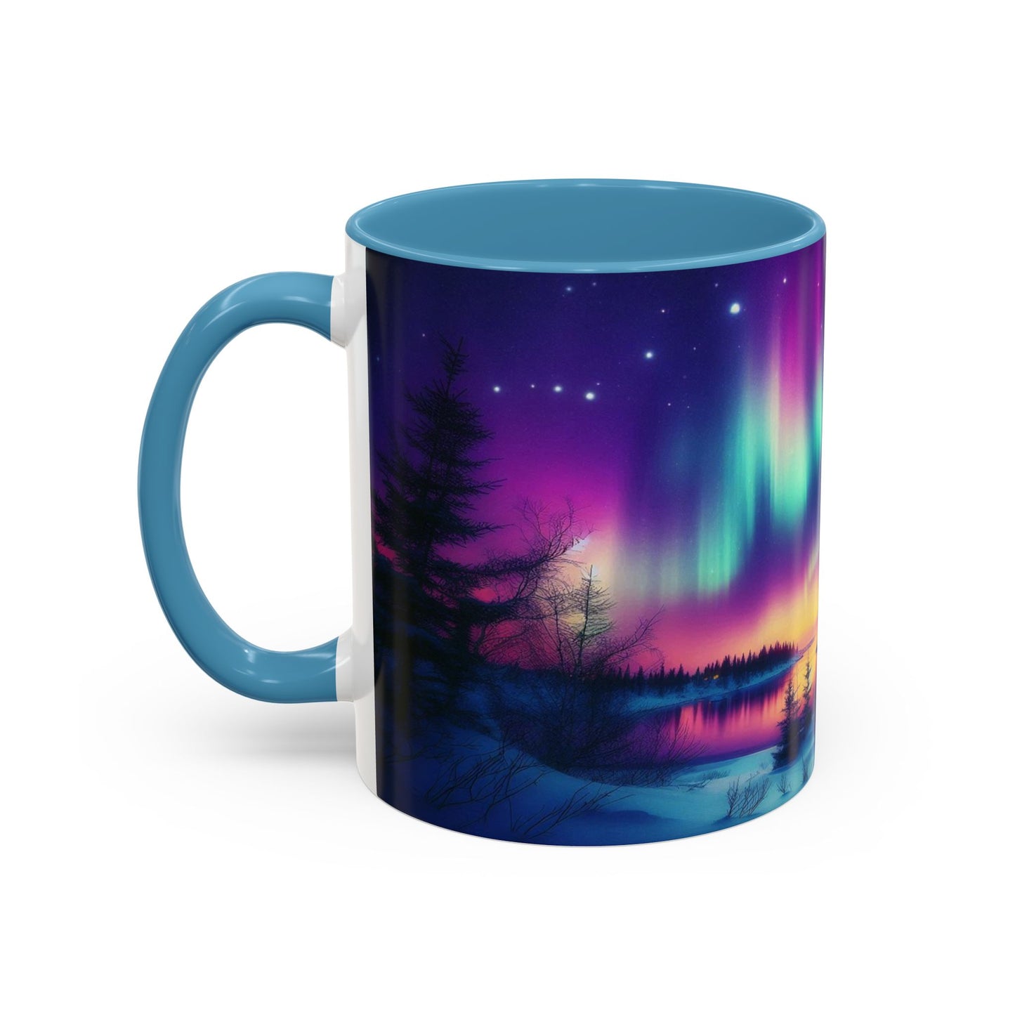 Beautiful Northern Lights | Accent Coffee Mug (11oz)