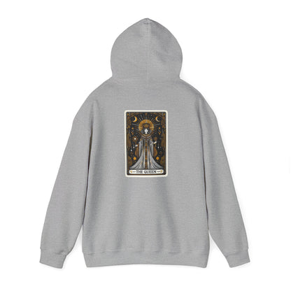 La Reine | Carte de Tarot | Sweat à capuche unisexe Heavy Blend™