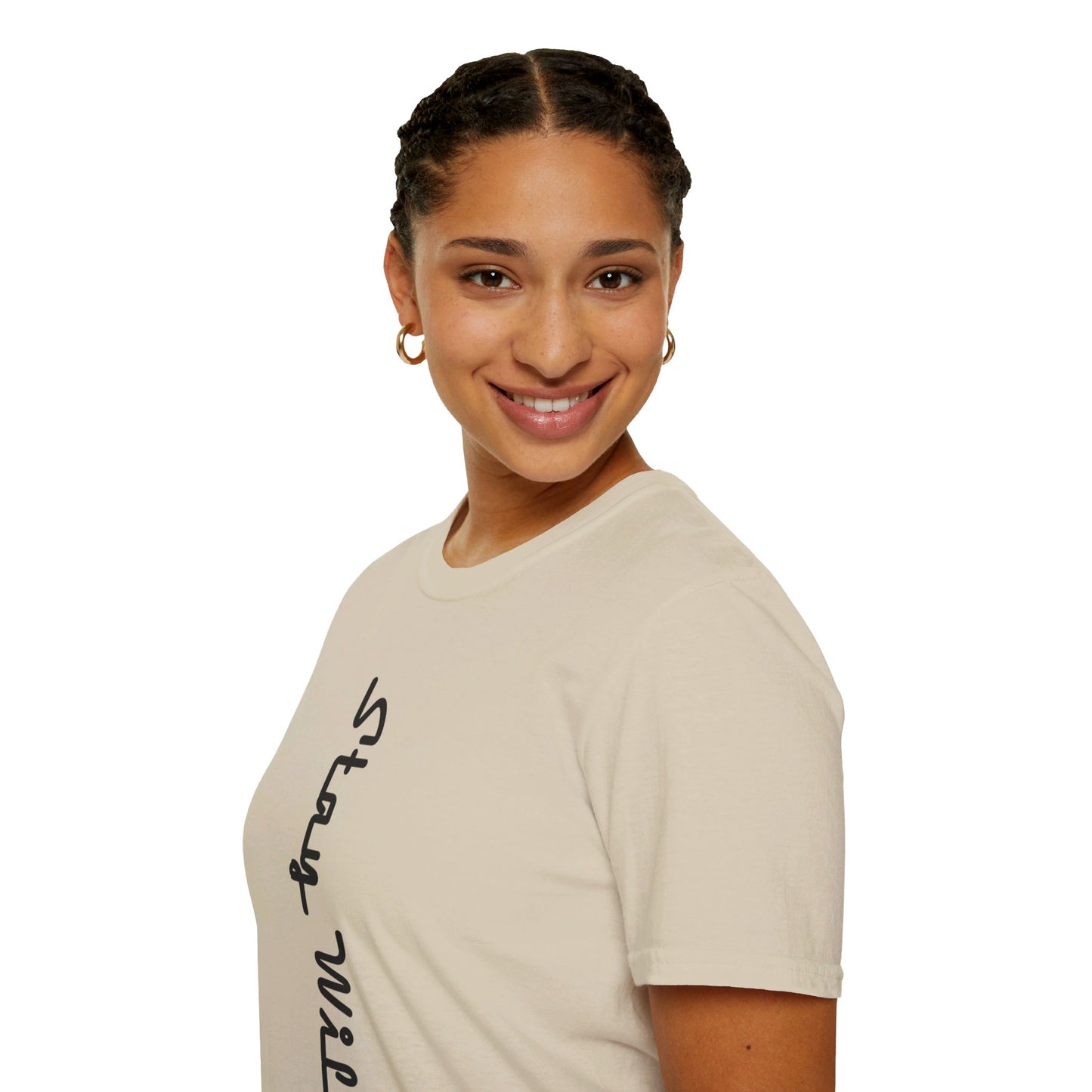 Restez sauvage | T-shirt doux unisexe