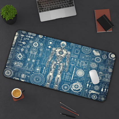 Robot Blueprints | Desk Mat