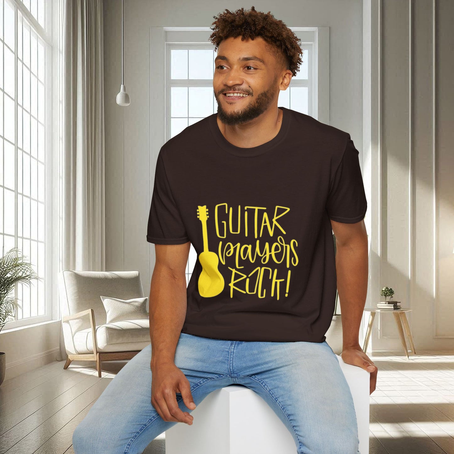 Guitaristes Rock | T-shirt doux unisexe