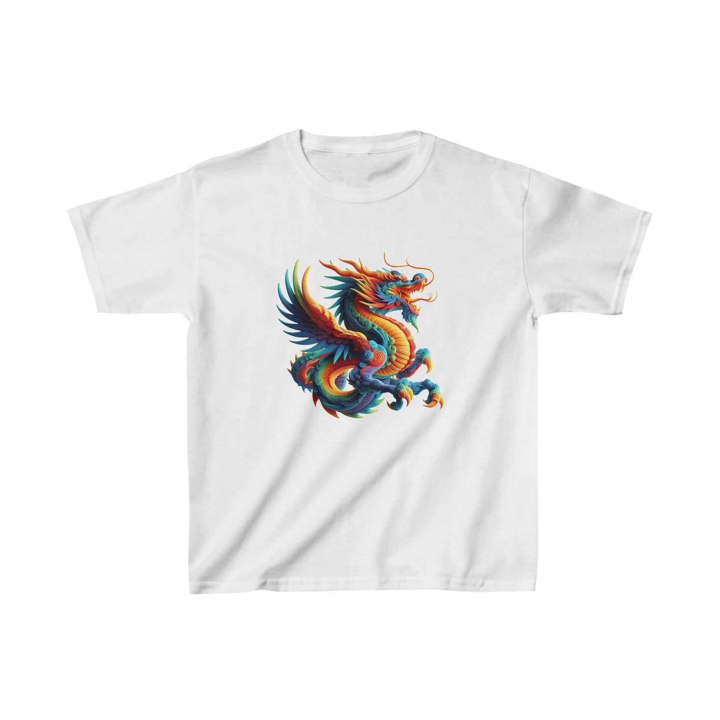 Dragon | T-shirt en coton épais™ pour enfants