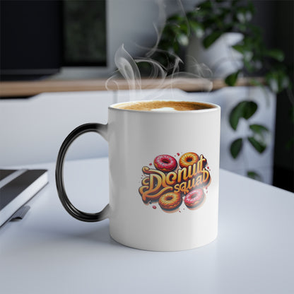 Donut Squad  | Color Morphing Mug, 11oz