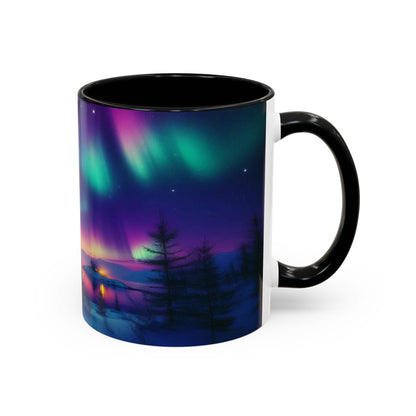 Beautiful Northern Lights | Accent Coffee Mug (11oz)