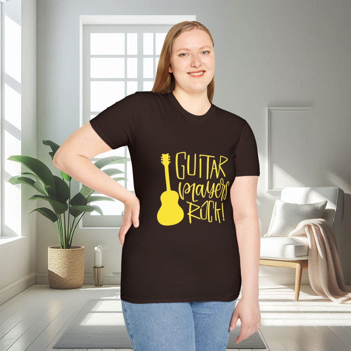 Guitaristes Rock | T-shirt doux unisexe