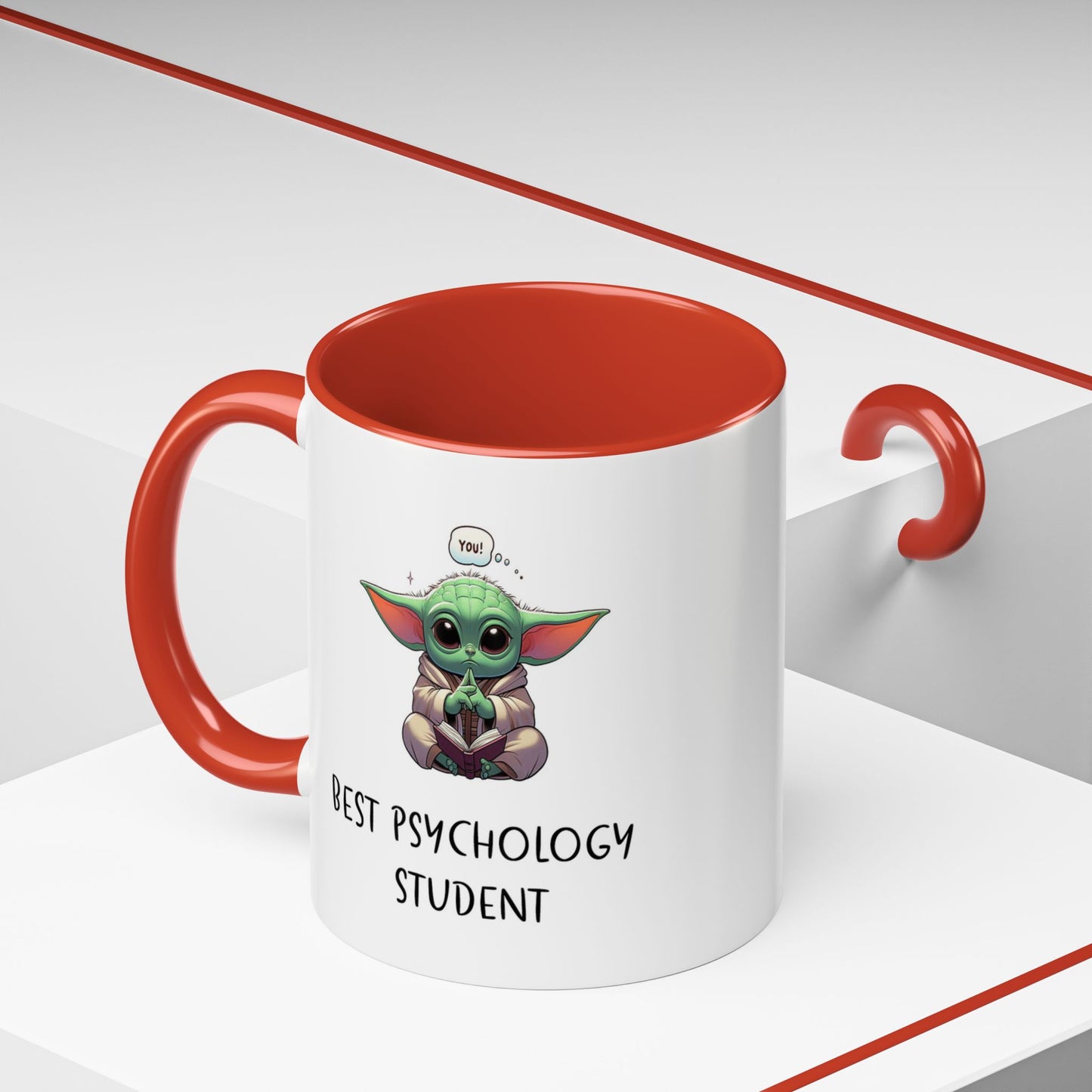 Best Psychology Student | Accent Coffee Mug (11, 15oz)