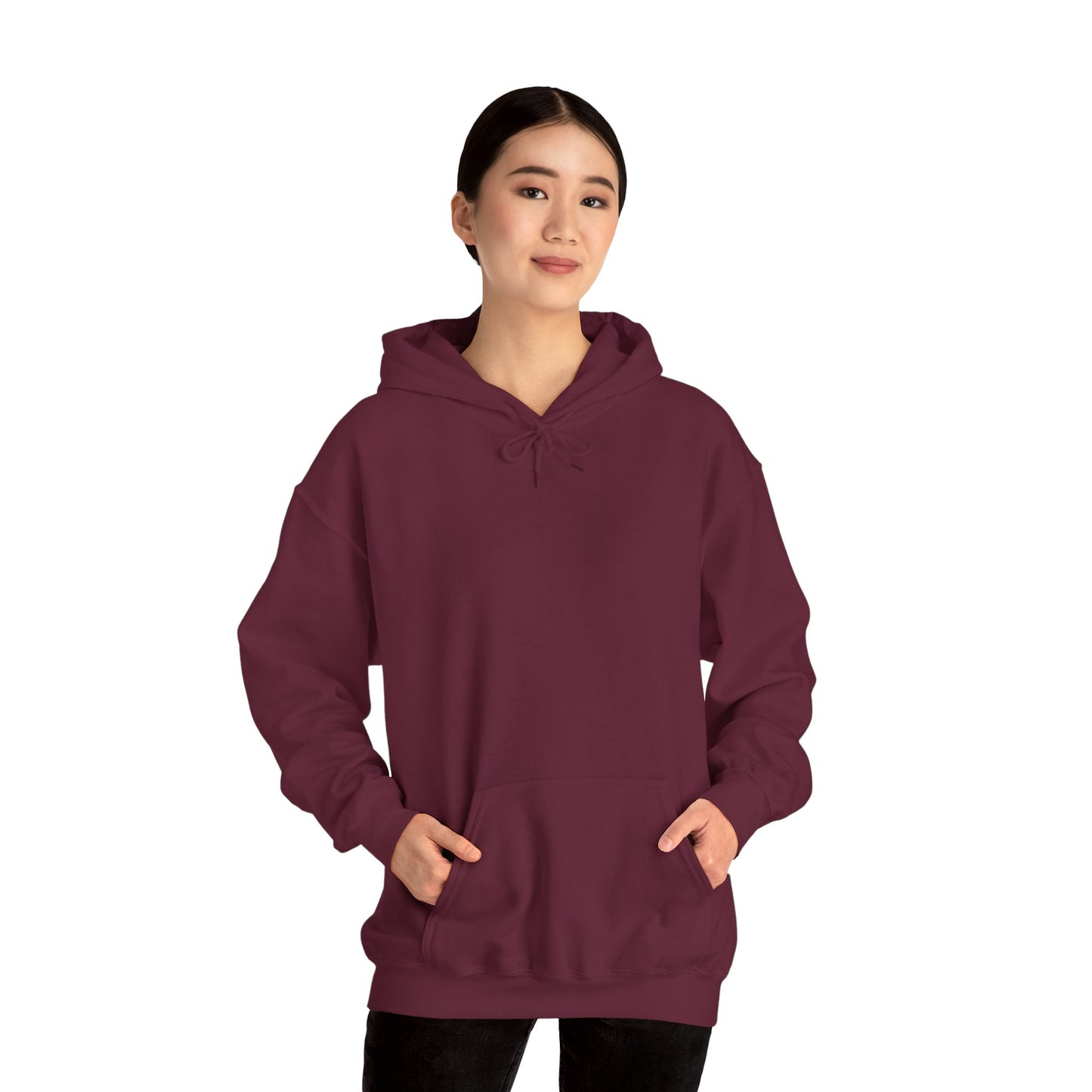 Una manzana al día | Cita divertida | Sudadera unisex con capucha Heavy Blend™