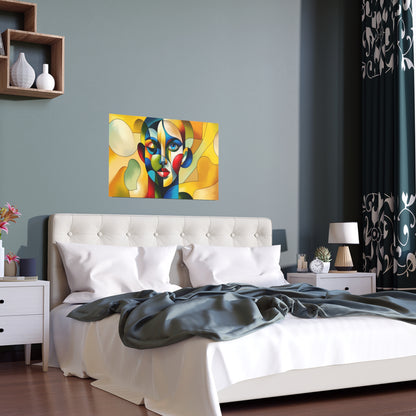 Modern Art | Indoor and Outdoor Silk Poster