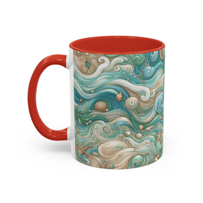 3D Ocean Beauty | Accent Coffee Mug (11oz)