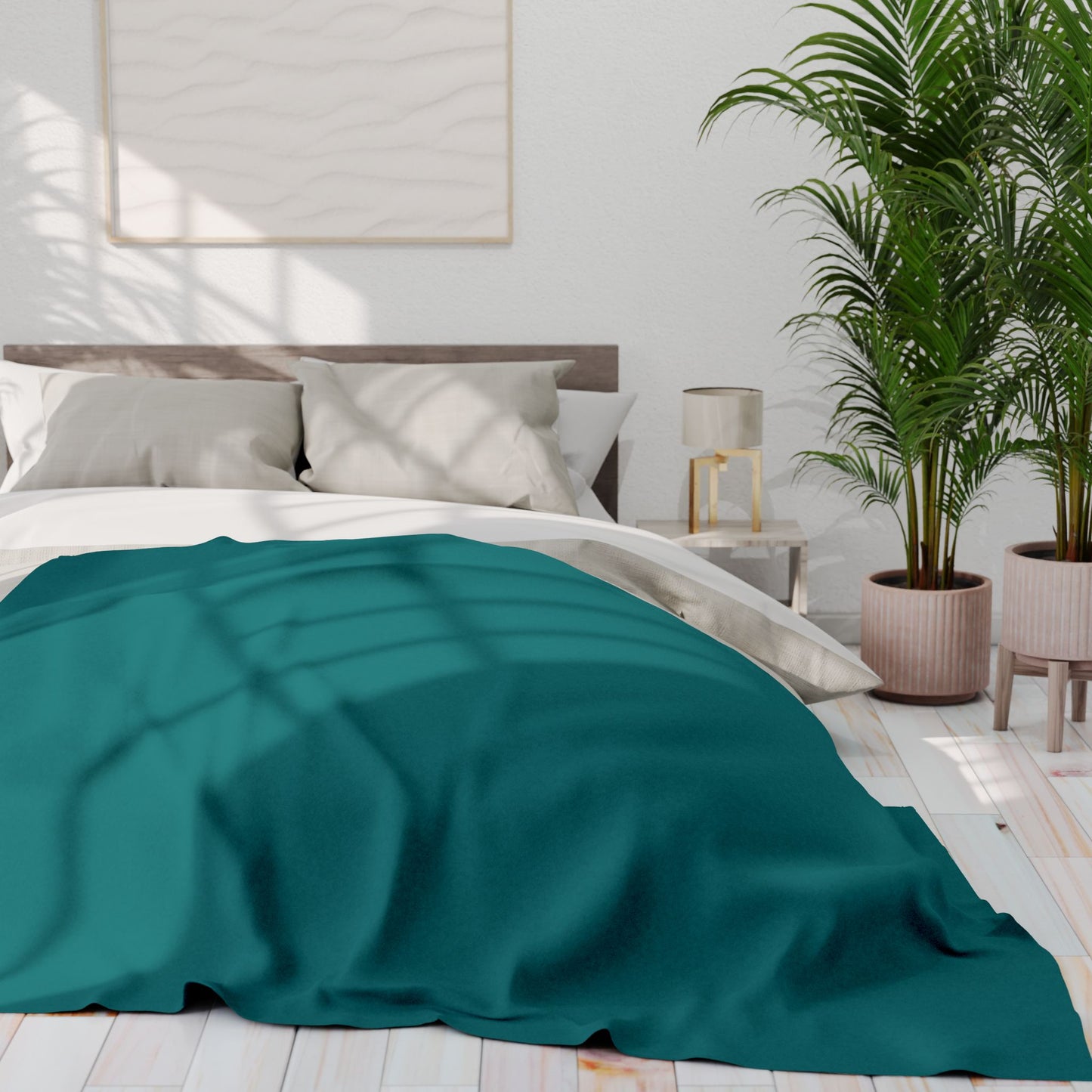 Teal | Arctic Fleece Blanket