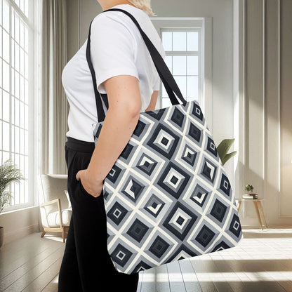 3D Geometric Pattern | Tote Bag