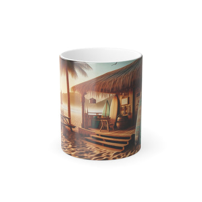 Beach Shack | Color Morphing Mug, 11oz