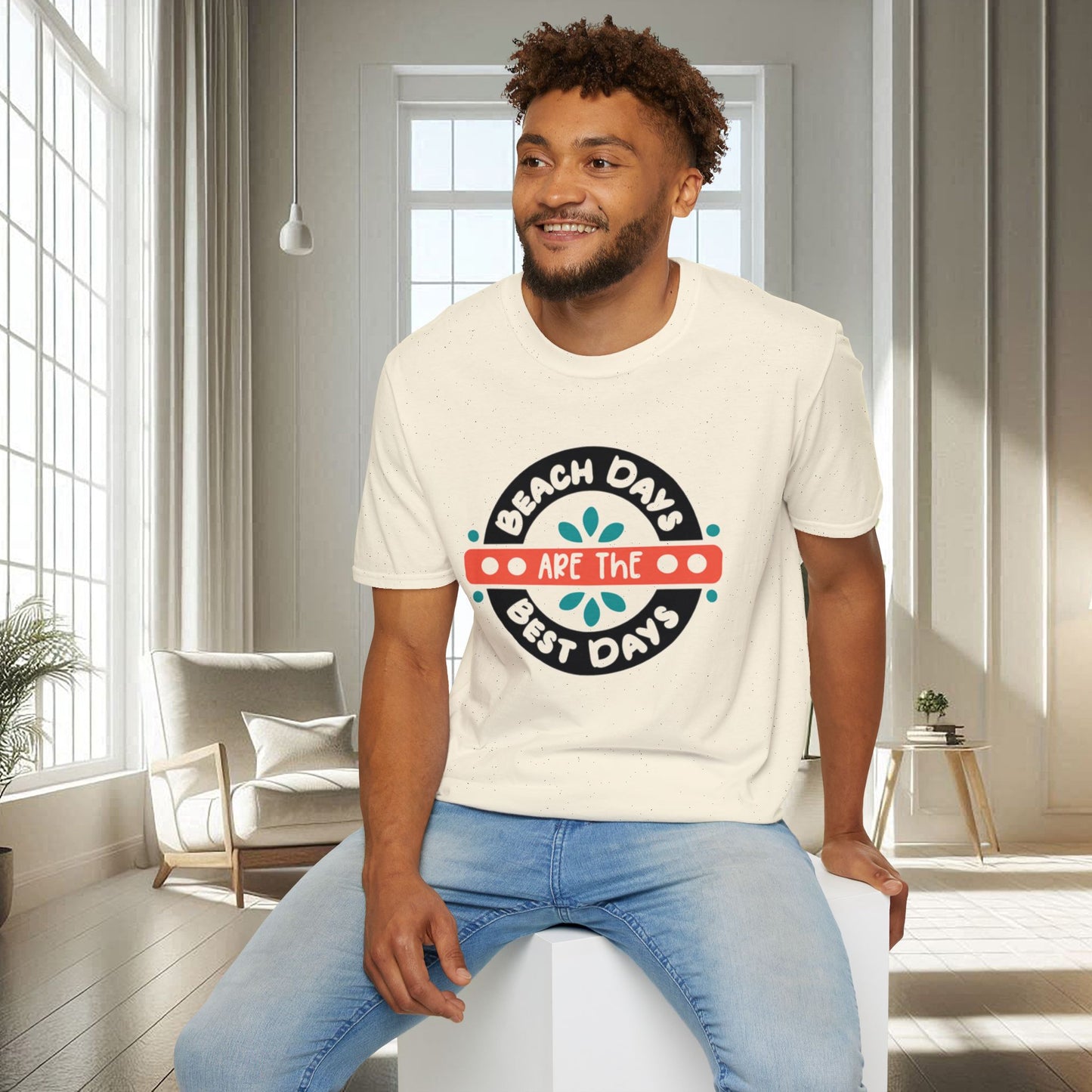 Los días de playa son los mejores días | Camiseta unisex suave