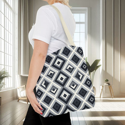 3D Geometric Pattern | Tote Bag