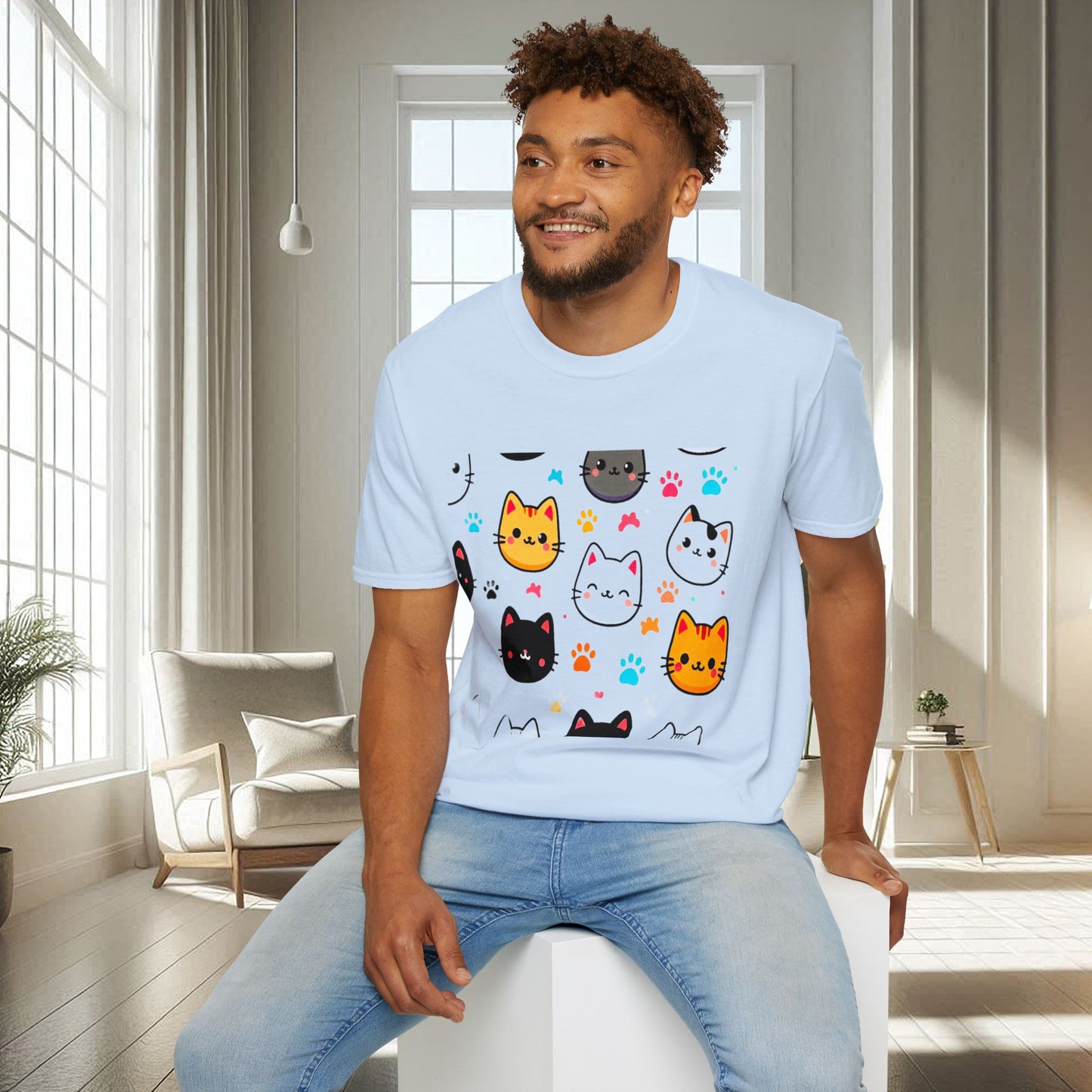 Cute Cats  | Unisex Soft T-shirt