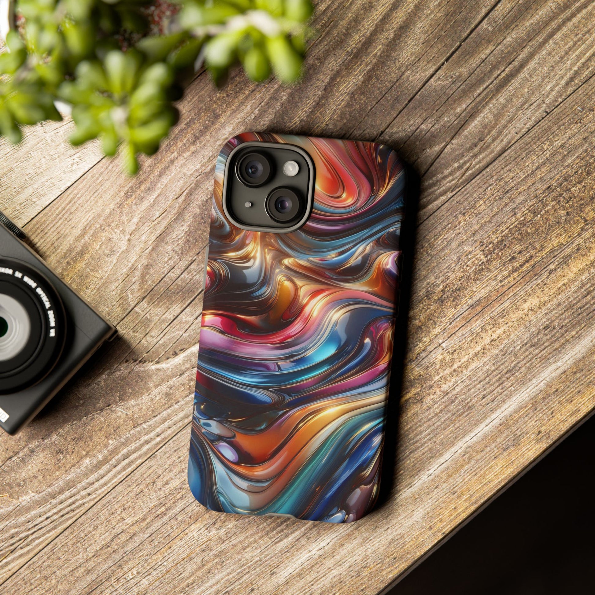 Wave Art Multicolored | Tough Cases