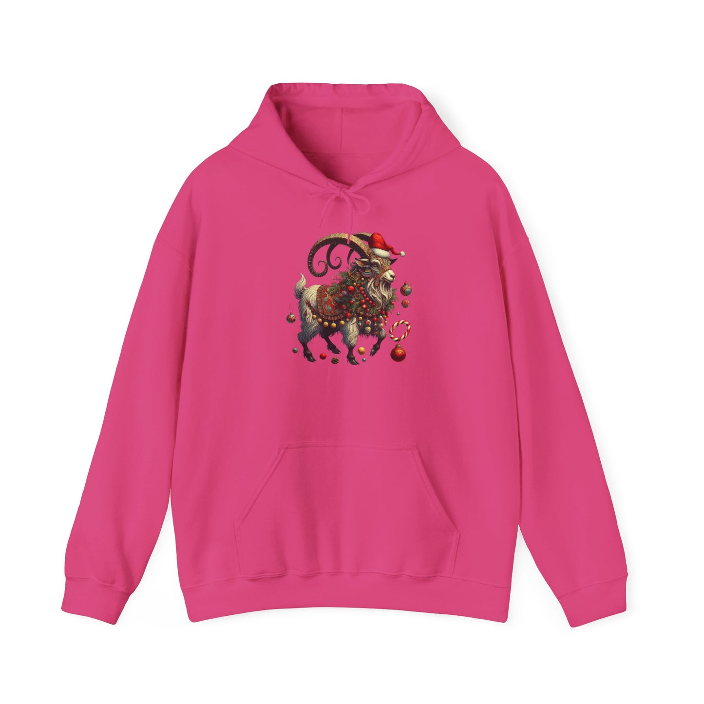 Festive Ram | Unisex Heavy Blend™ Hooded Sweatshirt