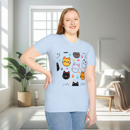 Cute Cats  | Unisex Soft T-shirt