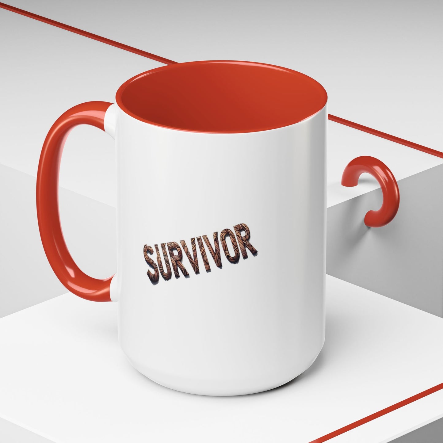 Survivor | Accent Coffee Mug (11, 15oz)