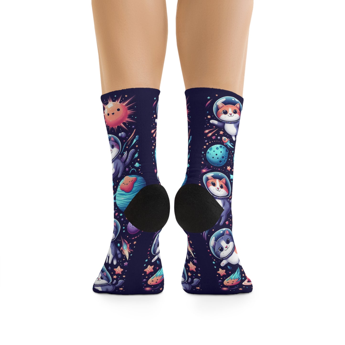 Chats astronautes | Chaussettes confortables