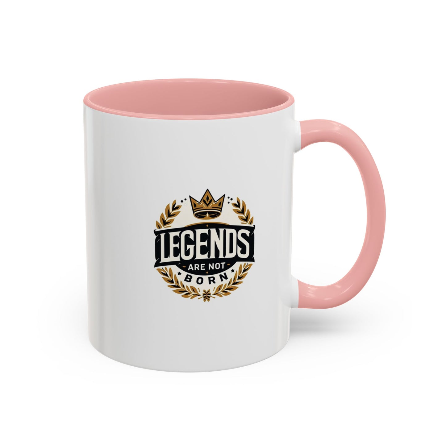 Legend Are Not Born | Accent Coffee Mug (11, 15oz)