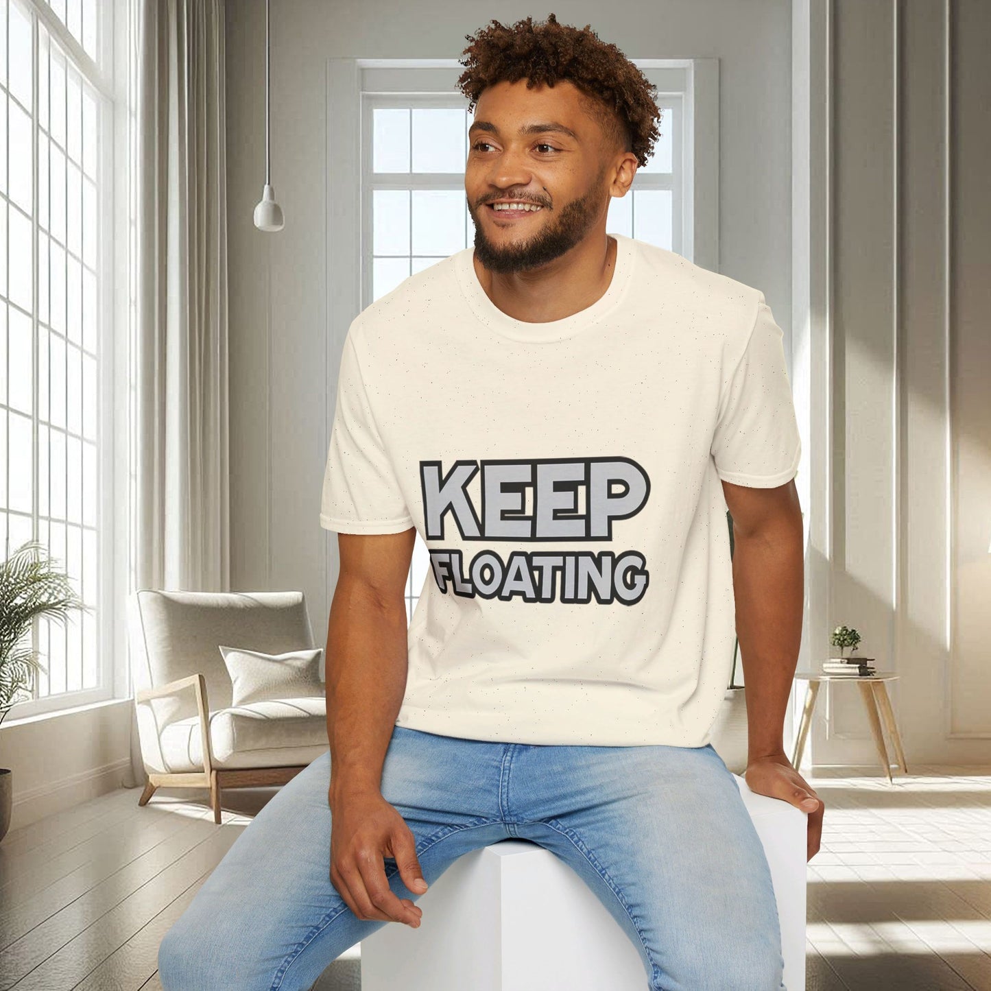 Keep Floating | T-shirt doux unisexe