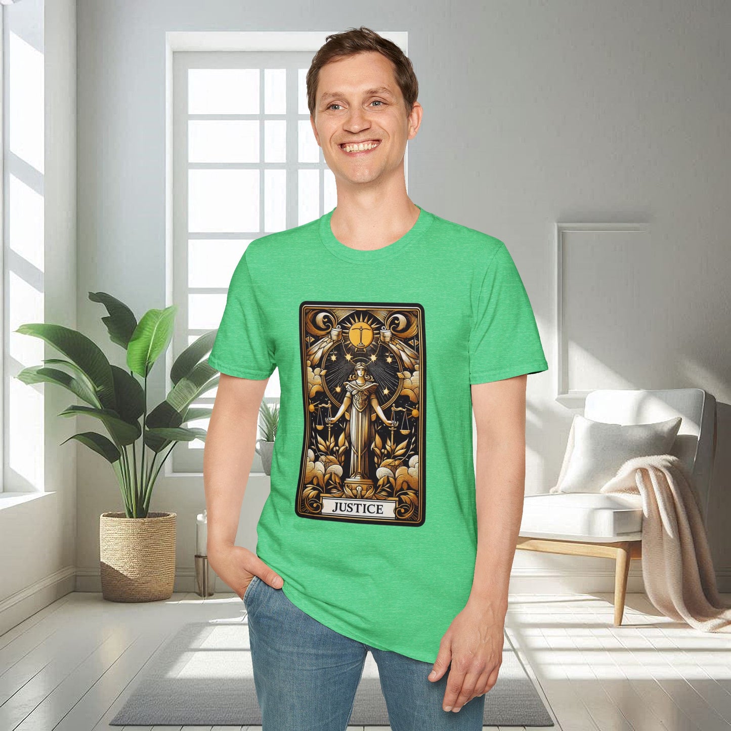 Justice Tarot | Unisex Soft T-shirt