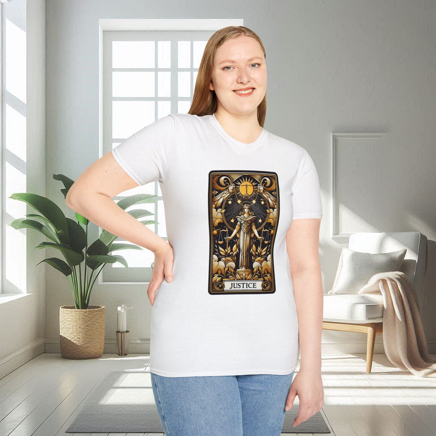 Justice Tarot | Unisex Soft T-shirt