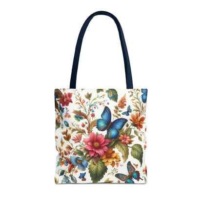 Flowers and Butterflies | Tote Bag