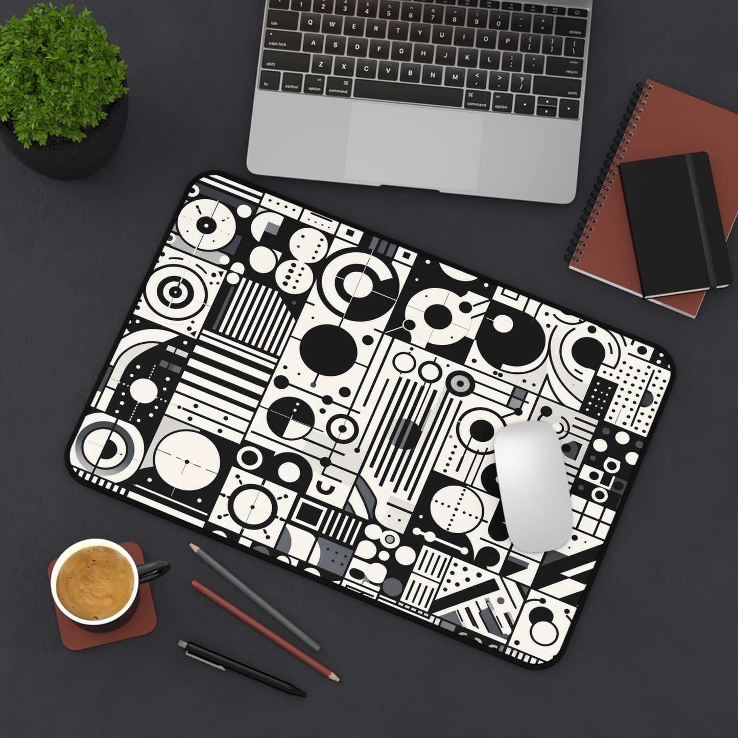 Abstract Shapes | Desk Mat