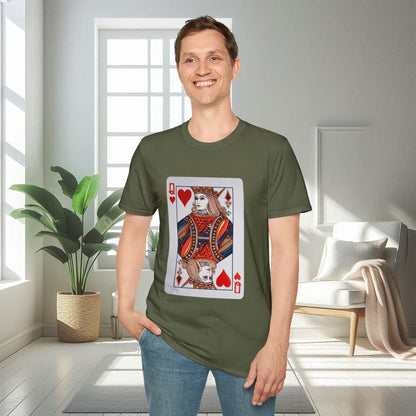 Reine de cœur | T-shirt doux unisexe