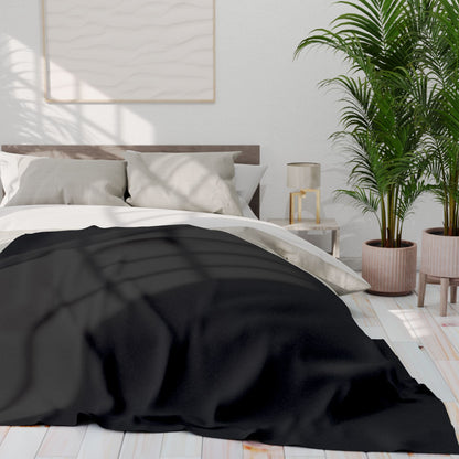 Black | Arctic Fleece Blanket