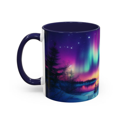 Beautiful Northern Lights | Accent Coffee Mug (11oz)