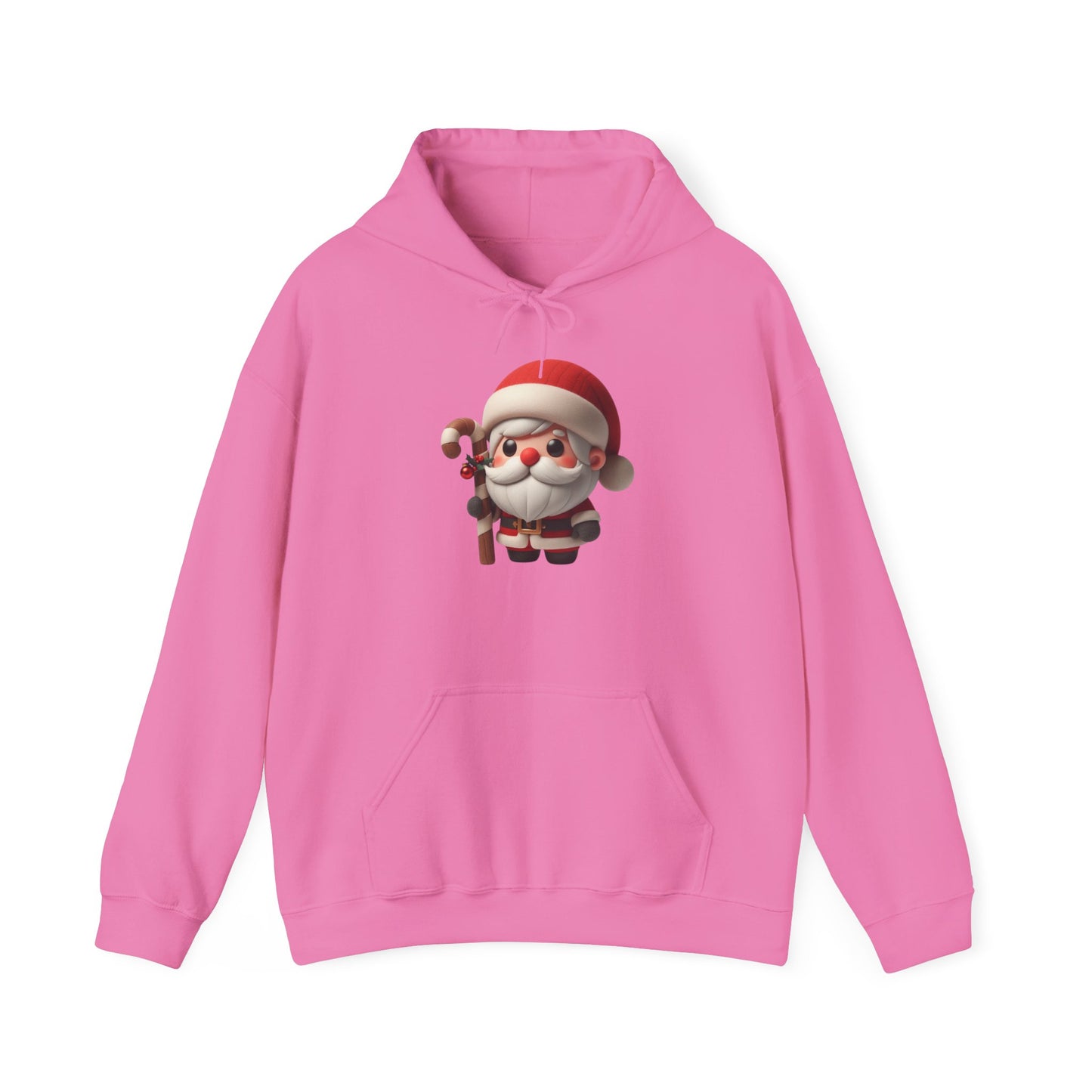 Santa with a Candy Cane | Unisex Heavy Blend™ Hooded Sweatshirt