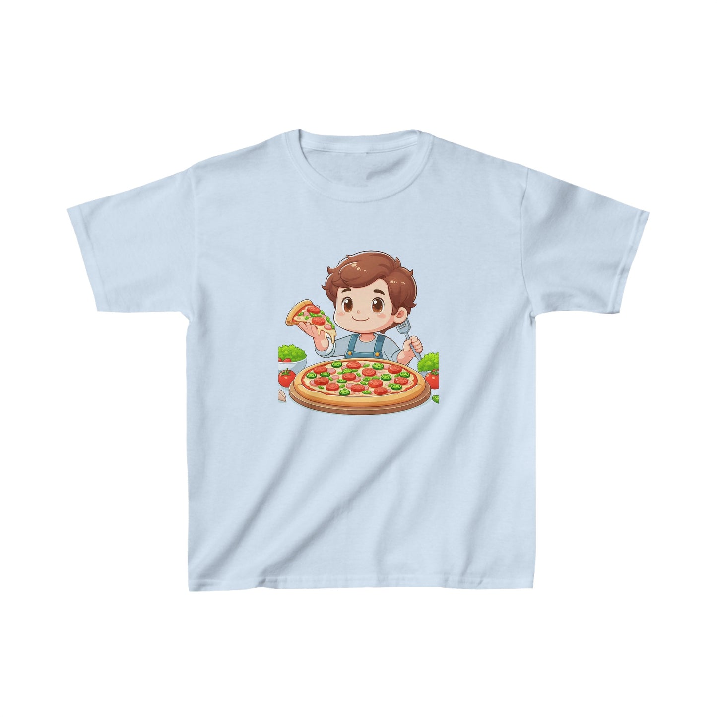 Camiseta de algodón pesado para niños Food Lover