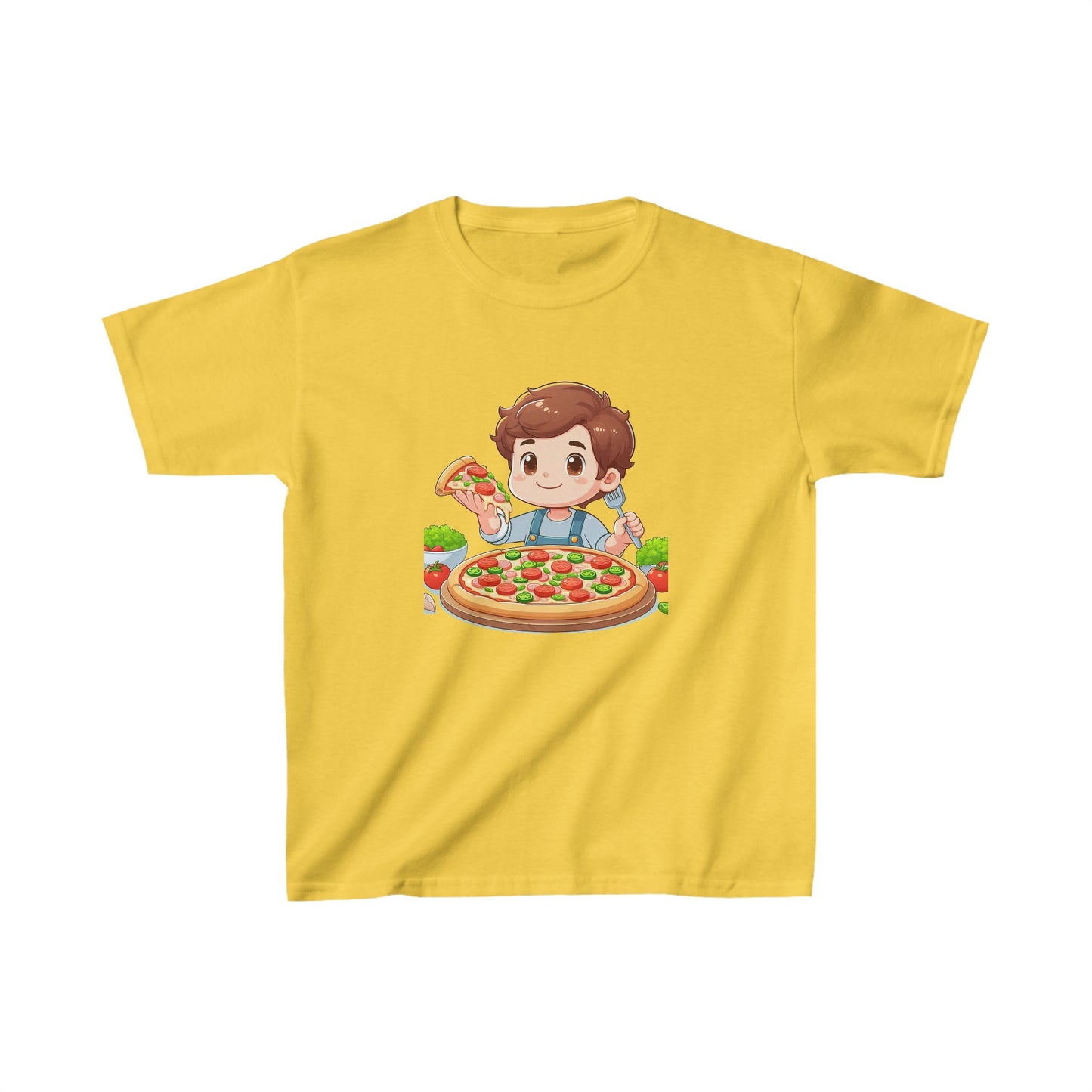 Camiseta de algodón pesado para niños Food Lover